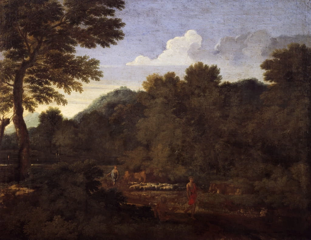 Paesaggio con gregge di pecore - Palazzo Corsini, Gallerie Nazionali Barberini Corsini, Roma